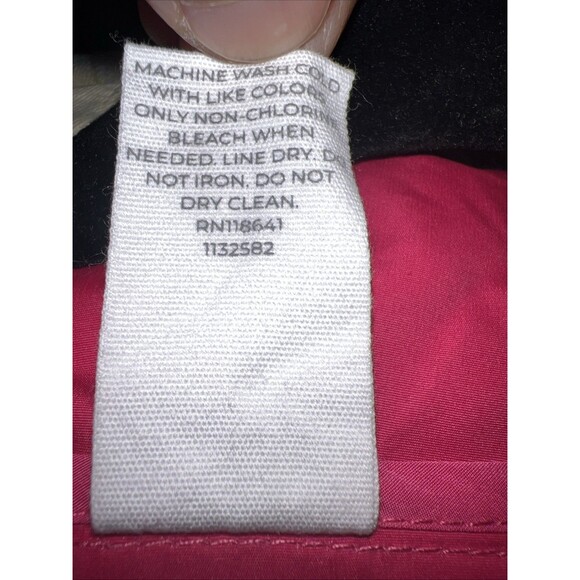 Lane Bryant LIVI Active Jacket Pullover Magenta Fuchsia Packable Woven 14/16 - Picture 9 of 14